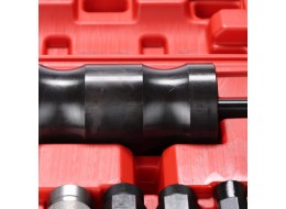 Kit per smontaggio iniettori con martello scorrevole a percussione MECHANIC PULLER SET 1, 14 pezzi