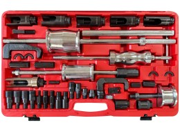 Kit per smontaggio iniettori con martello a slitta MECHANIC PULLER SET 2, 40 pezzi