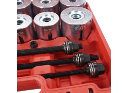 Set per pressare ed estrarre cuscinetti e boccole MECHANIC PULLER SET 3, 27 pezzi