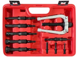 Set di estrattori per cuscinetti interni con martello scorrevole MECHANIC BEARING PULLER 5, 16 pz