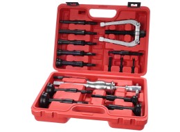 Set di estrattori per cuscinetti interni con martello scorrevole MECHANIC BEARING PULLER 5, 16 pz