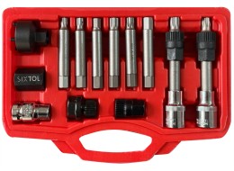 Set per lo smontaggio delle pulegge MECHANIC PULLEY SET 1, 13 pezzi