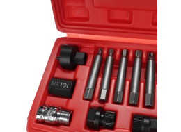 Set per lo smontaggio delle pulegge MECHANIC PULLEY SET 1, 13 pezzi