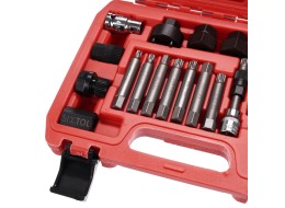 Set per montaggio e smontaggio delle pulegge dell'alternatore MECHANIC PULLEY SET 2, 18 pezzi