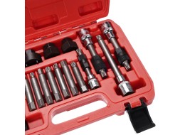 Set per montaggio e smontaggio delle pulegge dell'alternatore MECHANIC PULLEY SET 2, 18 pezzi
