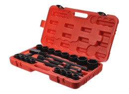 Set di bussole con cricchetta MECHANIC WRENCH SET 2, heavy-duty, 21 pz
