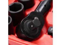 Set di bussole con cricchetta MECHANIC WRENCH SET 2, heavy-duty, 21 pz