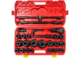 Set di bussole MECHANIC WRENCH SET 3, heavy-duty, 26 pz