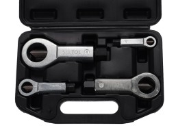 Set estrattori per dadi danneggiati MECHANIC NUT REMOVER 1, 4 pezzi