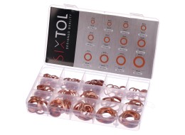 Set di rondelle di tenuta in rame MECHANIC RING SET 2, M5–M20, 300 pz