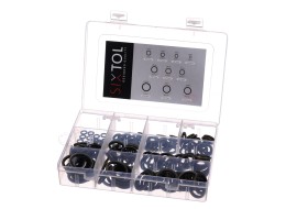 Set di rondelle di tenuta in NBR e acciaio MECHANIC RING SET 3, M6–M24, 180 pz