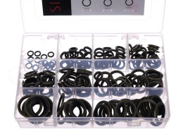Set di rondelle di tenuta in NBR e acciaio MECHANIC RING SET 3, M6–M24, 180 pz