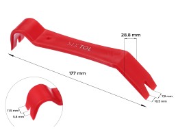 Leva di smontaggio doppia per rivestimenti e interni MECHANIC TRIM ONE 3