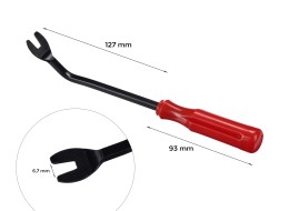 Forcella corta piegata per smontaggio di tappezzeria e interni MECHANIC TRIM ONE 13