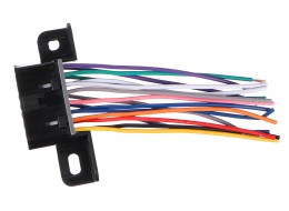 Presa OBD-II con 16 pin terminata da cavi di collegamento da 10cm MECHANIC CABLE 25