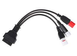 Adattatore OBD-II 3-pin/4-pin/6-pin per moto Yamaha e Honda MECHANIC CABLE 23