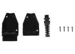 Spina OBD-II a 16 pin per montaggio di cavo personalizzato MECHANIC CABLE 29, nera