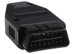 Spina OBD-II a 16 pin per montaggio di cavo personalizzato MECHANIC CABLE 29, nera
