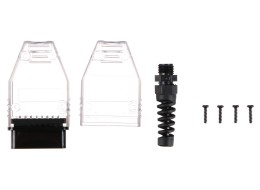 Spina OBD-II a 16 pin per montaggio di cavo personalizzato MECHANIC CABLE 30, trasparente