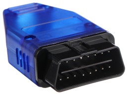 Spina OBD-II a 16 pin per montaggio di cavo personalizzato MECHANIC CABLE 31, blu