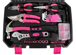 Set di attrezzi HOME PINK 128