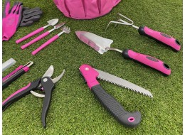 Set di attrezzi da giardino GARDEN PINK 10