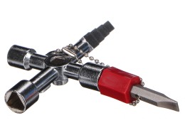 Chiave universale per cassette di servizio UNI SERVICE BOX 6