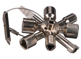 Chiave universale per cassette di servizio UNI SERVICE BOX 13