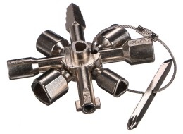 Chiave universale per cassette di servizio UNI SERVICE BOX 13