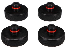 Set di piastre in gomma per cric JACK PAD SET 4T per auto Tesla, 4 pezzi