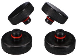 Set di piastre in gomma per cric JACK PAD SET 4T per auto Tesla, 4 pezzi
