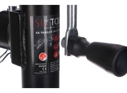 Martinetto per rimorchio SX TRAILER JACK 2,2T, saldato, tubolare