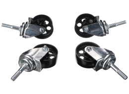 Ruote piroettanti per cric del cambio SX TRANSMISSION JACK 0,5T, 4 pz - ricambio