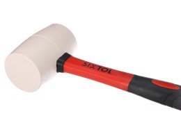 Mazzetta in gomma TPR HAMMER 450, bianca, 450g, 330mm