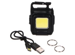 Torcia multifunzione da portachiavi con magnete LAMP KEY 2, 900 lm, COB LED, USB