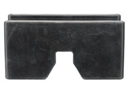 Piastra in gomma per supporto auto MECHANIC CAR STAND PRO 6T, 102×47×50 mm