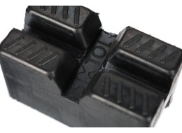 Piastra in gomma per supporto auto MECHANIC CAR STAND PRO, 83×44×51 mm