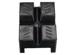 Piastra in gomma per supporto auto pieghevole MECHANIC CAR STAND, 83×62×40 mm
