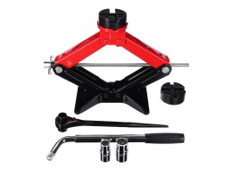 Cric a forbice con cricchetto SX SCISSOR JACK WIDE PAD 2,5T
