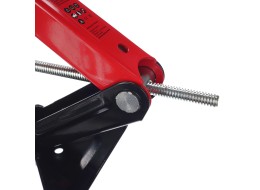 Cric a forbice con cricchetto SX SCISSOR JACK WIDE PAD 2,5T