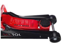 Cric idraulico mobile a basso profilo SX JACK 2,5T BLACK