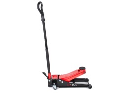 Cric idraulico mobile heavy-duty 3T a basso profilo con pedale SX JACK PEDAL 3T BLACK