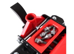 Cric idraulico mobile heavy-duty 4T a basso profilo, con pedale SX JACK PEDAL 4T BLACK