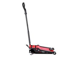 Cric idraulico mobile heavy-duty 4T a basso profilo, con pedale SX JACK PEDAL 4T BLACK
