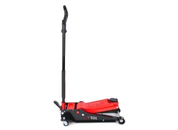 Cric idraulico mobile heavy-duty 4T a basso profilo, con pedale SX JACK PEDAL 4T BLACK