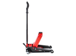 Cric idraulico mobile heavy-duty 4T a basso profilo, con pedale SX JACK PEDAL 4T BLACK