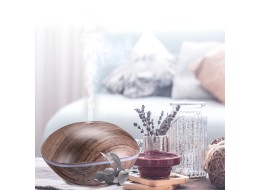 Aroma diffusore Stone legno grigio 500ml