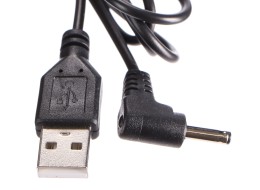 Cavo di alimentazione USB di ricambio jack DC 3,5x1,35mm, per diffusori Flower e Ball