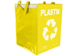 Borse per raccolta differenziata SORT EASY 3 BASIC DE, 30x30x40 cm, 3 x 36 l, 3 pz