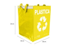 Borse per la raccolta differenziata SORT EASY 3 BASIC IT, 30x30x40 cm, 3 x 36 l, 3 pz